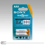 باتری نیم قلمی شارژی شارژی سونی مدل 1550Mah